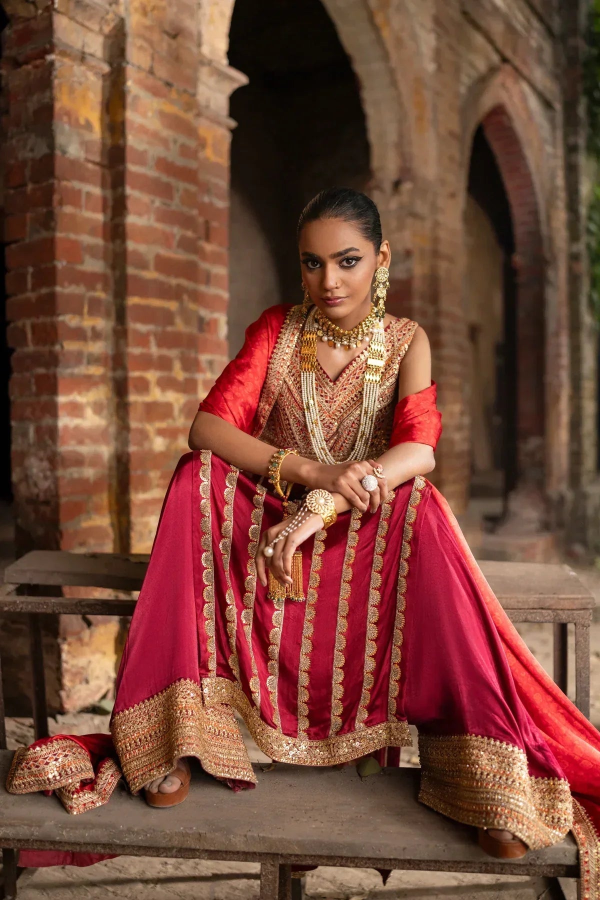 Erum Khan | Mannat Formals | Sohni -  Erum Khan Formal - Original Designer Dress - House of Maryam