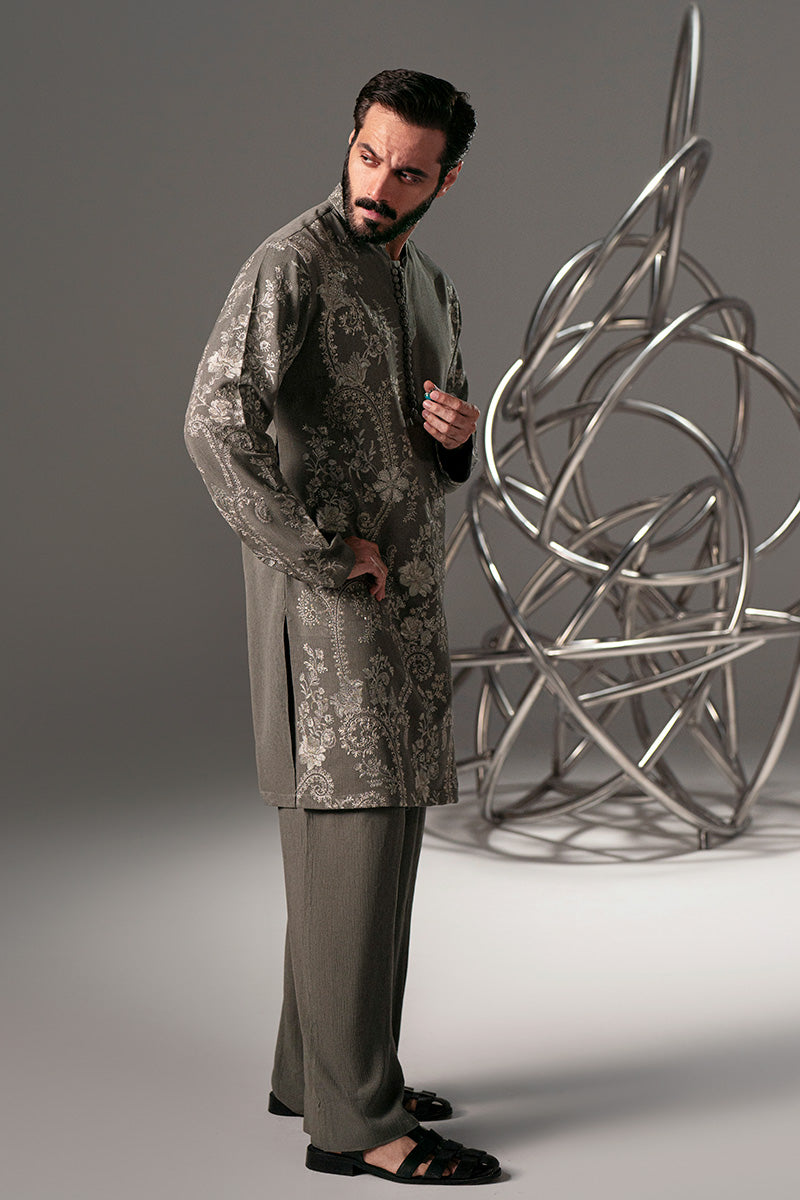 Republic By Omar Farooq | Luxury Rtw | 'Qasim' Kurta Pajama -  Republic by Omar Farooq Luxury RTW - Original Designer Dress - House of Maryam