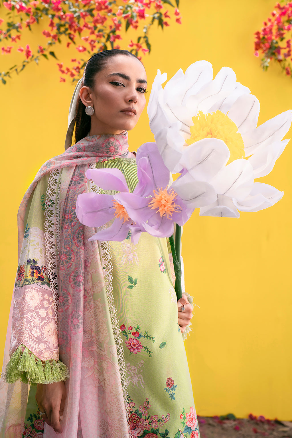 Sardinia | Cocktail Luxury Lawn | BASIL -  Sardinia Luxury - Original Designer Dress - House of Maryam