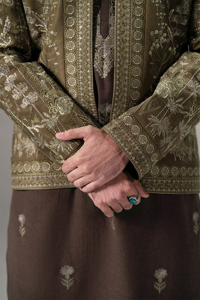 Republic By Omar Farooq | Luxury Rtw | 'Tufail' Kurta Pajama -  Republic by Omar Farooq Luxury RTW - Original Designer Dress - House of Maryam