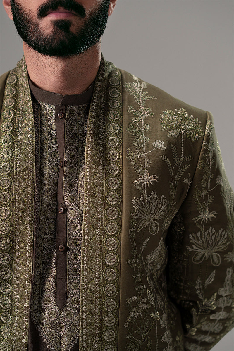 Republic By Omar Farooq | Luxury Rtw | 'Tufail' Kurta Pajama -  Republic by Omar Farooq Luxury RTW - Original Designer Dress - House of Maryam