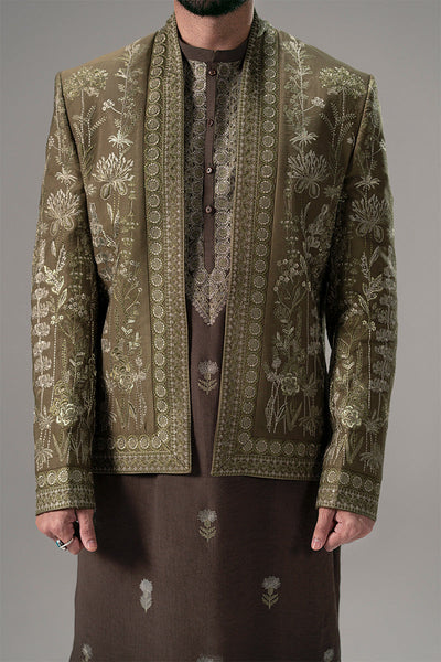 Republic By Omar Farooq | Luxury Rtw | 'Tufail' Kurta Pajama -  Republic by Omar Farooq Luxury RTW - Original Designer Dress - House of Maryam