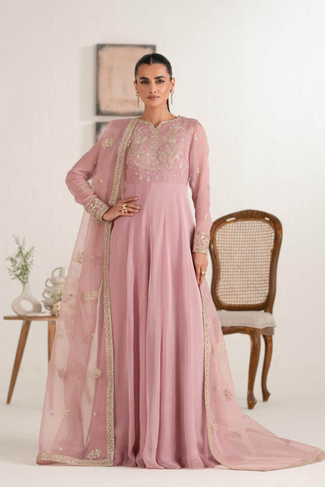 Akbar Aslam Feroza chiffon formal pret