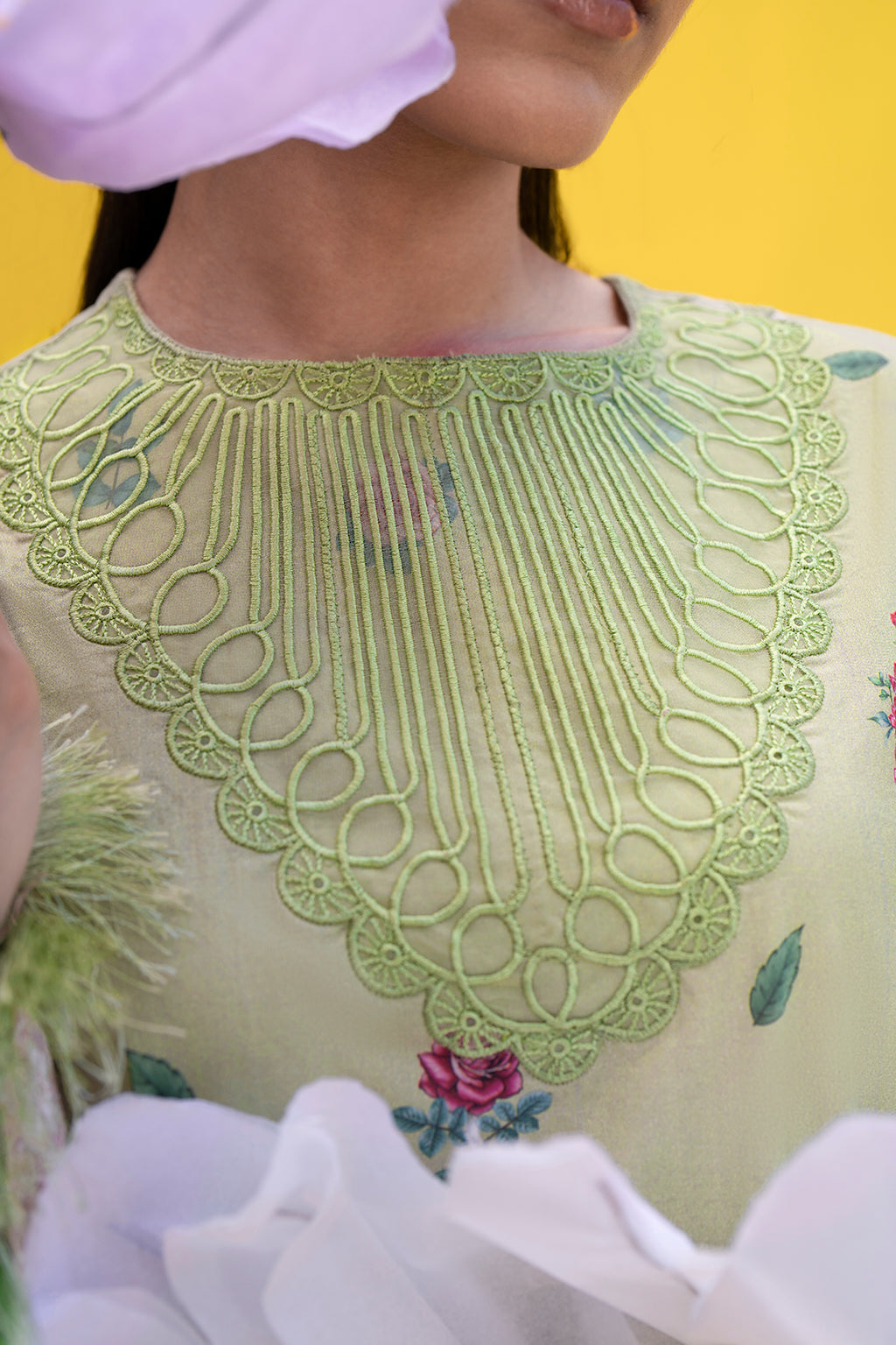 Sardinia | Cocktail Luxury Lawn | BASIL -  Sardinia Luxury - Original Designer Dress - House of Maryam