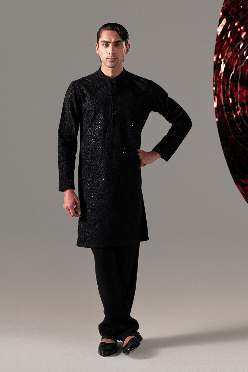 Republic By Omar Farooq | Luxury Rtw | 'Atiq' Kurta Pajama -  Republic by Omar Farooq Luxury RTW - Original Designer Dress - House of Maryam