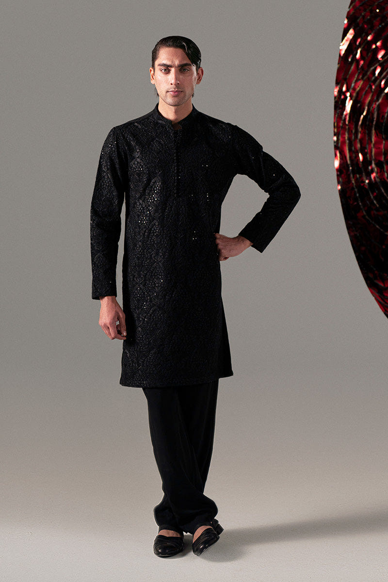 Republic By Omar Farooq | Luxury Rtw | 'Atiq' Kurta Pajama -  Republic by Omar Farooq Luxury RTW - Original Designer Dress - House of Maryam