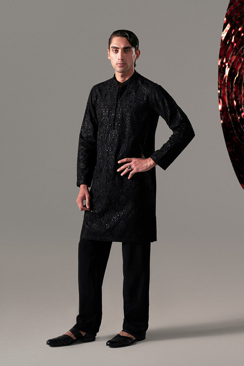 Republic By Omar Farooq | Luxury Rtw | 'Atiq' Kurta Pajama -  Republic by Omar Farooq Luxury RTW - Original Designer Dress - House of Maryam