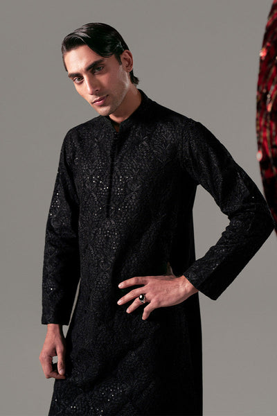 Republic By Omar Farooq | Luxury Rtw | 'Atiq' Kurta Pajama -  Republic by Omar Farooq Luxury RTW - Original Designer Dress - House of Maryam