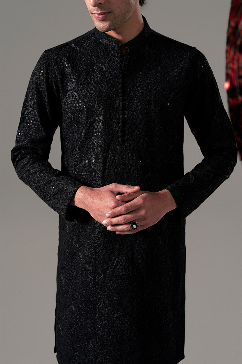 Republic By Omar Farooq | Luxury Rtw | 'Atiq' Kurta Pajama -  Republic by Omar Farooq Luxury RTW - Original Designer Dress - House of Maryam