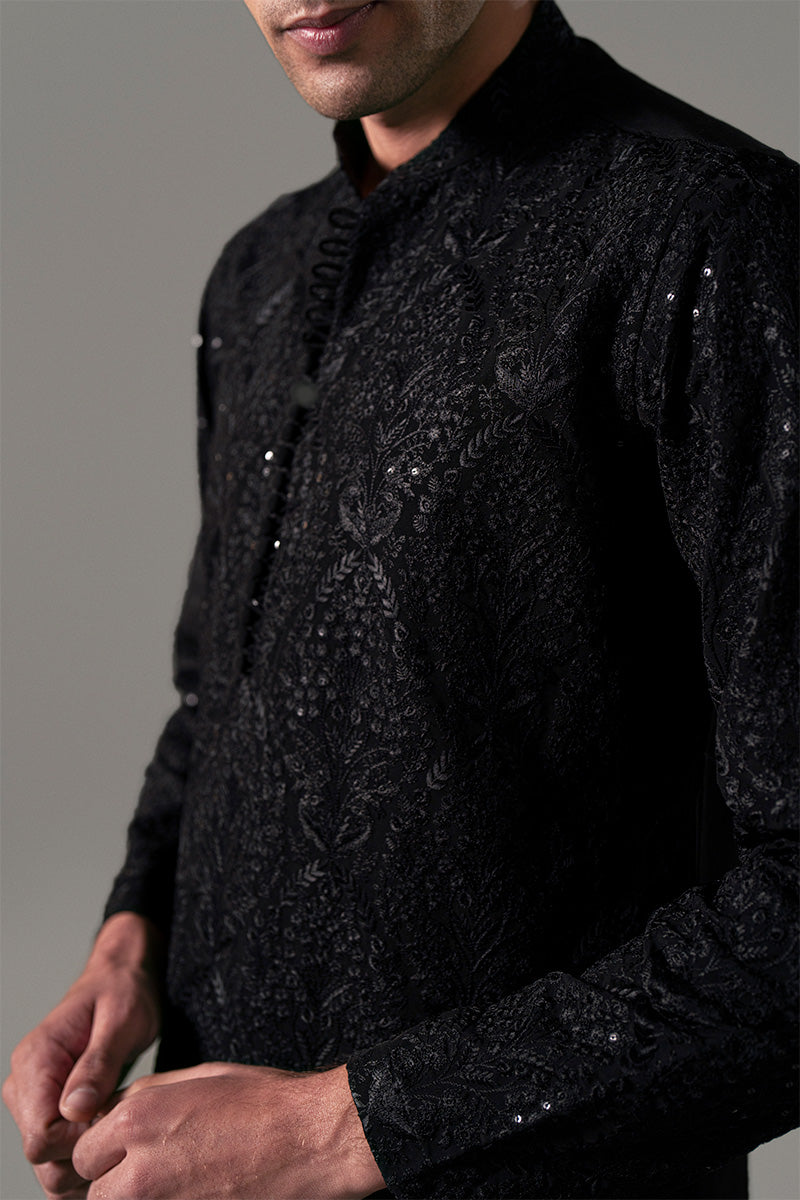 Republic By Omar Farooq | Luxury Rtw | 'Atiq' Kurta Pajama -  Republic by Omar Farooq Luxury RTW - Original Designer Dress - House of Maryam