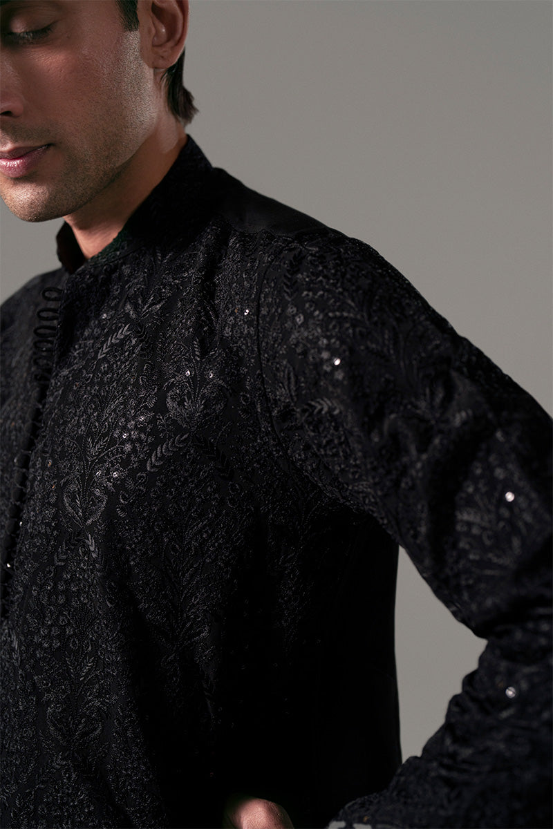 Republic By Omar Farooq | Luxury Rtw | 'Atiq' Kurta Pajama -  Republic by Omar Farooq Luxury RTW - Original Designer Dress - House of Maryam