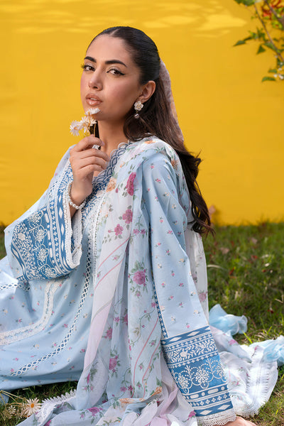 Sardinia | Cocktail Luxury Lawn | BLUEBELLS -  Sardinia Luxury - Original Designer Dress - House of Maryam