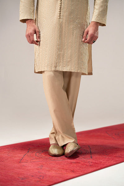Republic By Omar Farooq | Luxury Rtw | 'Mehtab' Sherwani Kurta -  Republic by Omar Farooq Luxury RTW - Original Designer Dress - House of Maryam