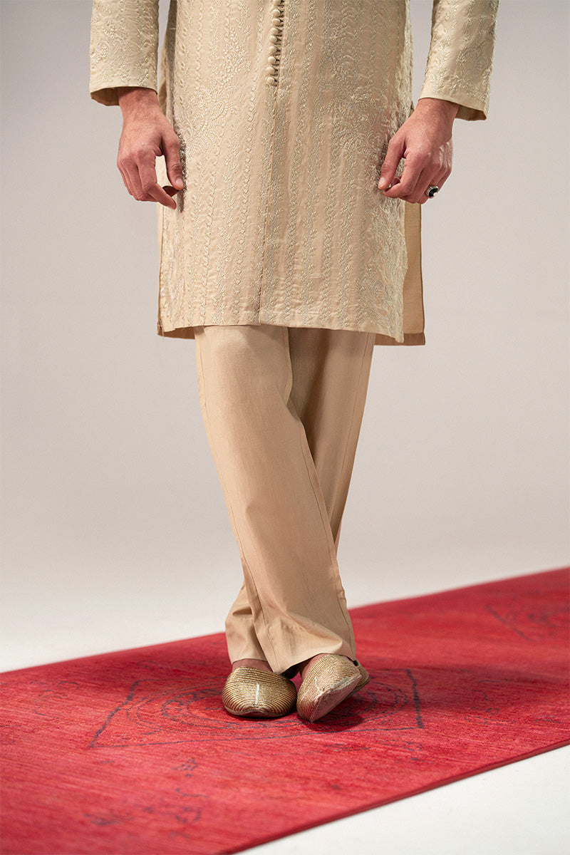 Republic By Omar Farooq | Luxury Rtw | 'Mehtab' Sherwani Kurta -  Republic by Omar Farooq Luxury RTW - Original Designer Dress - House of Maryam
