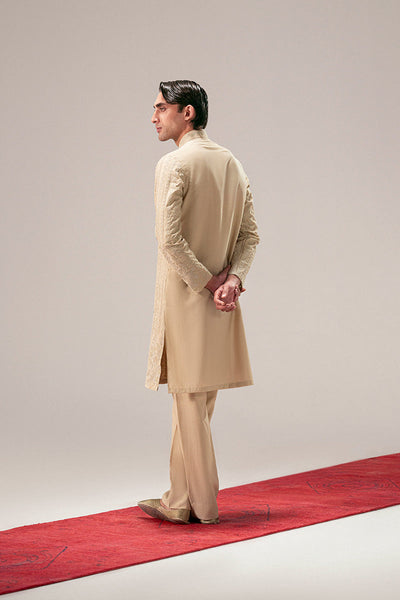 Republic By Omar Farooq | Luxury Rtw | 'Mehtab' Sherwani Kurta -  Republic by Omar Farooq Luxury RTW - Original Designer Dress - House of Maryam