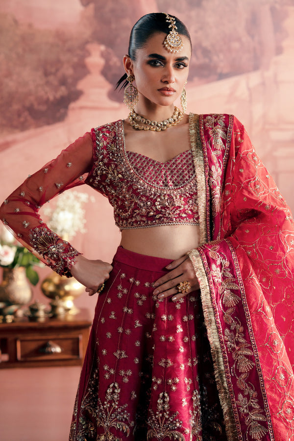 Zarposh | Maharani Wedding Collection | Anarkali -  Zarposh Ladies Clothes - Original Designer Dress - House of Maryam