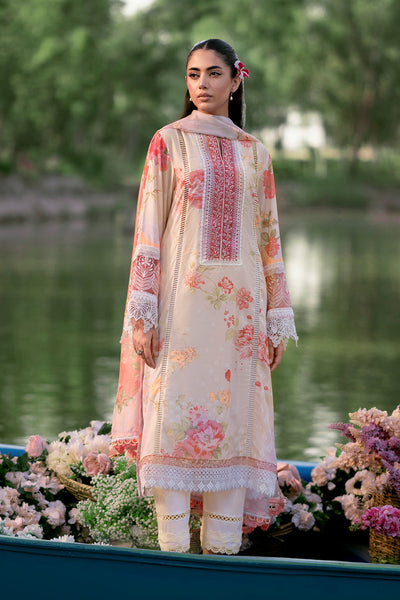 Sardinia | Cocktail Luxury Lawn | CORAL -  Sardinia Luxury - Original Designer Dress - House of Maryam