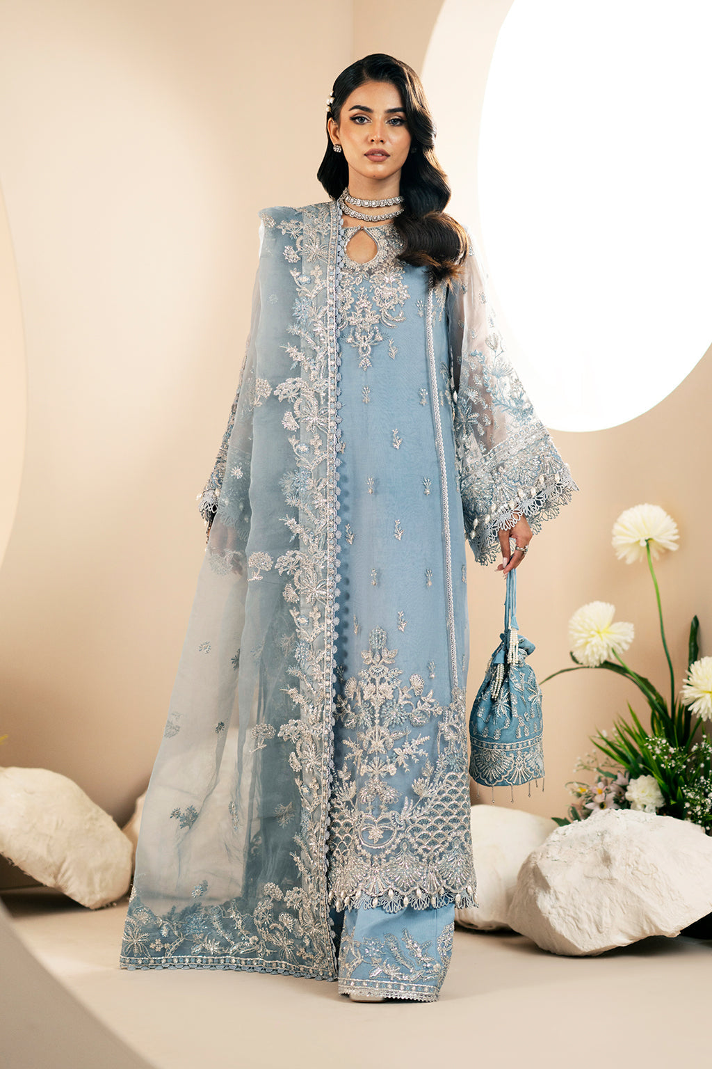 AJR Couture | Festive Formals 24 | Lotus by Designer AJR Couture - House of Maryam - Pakistani Designer Ethnic Wear in {{ shop.shopifyCountryName }}