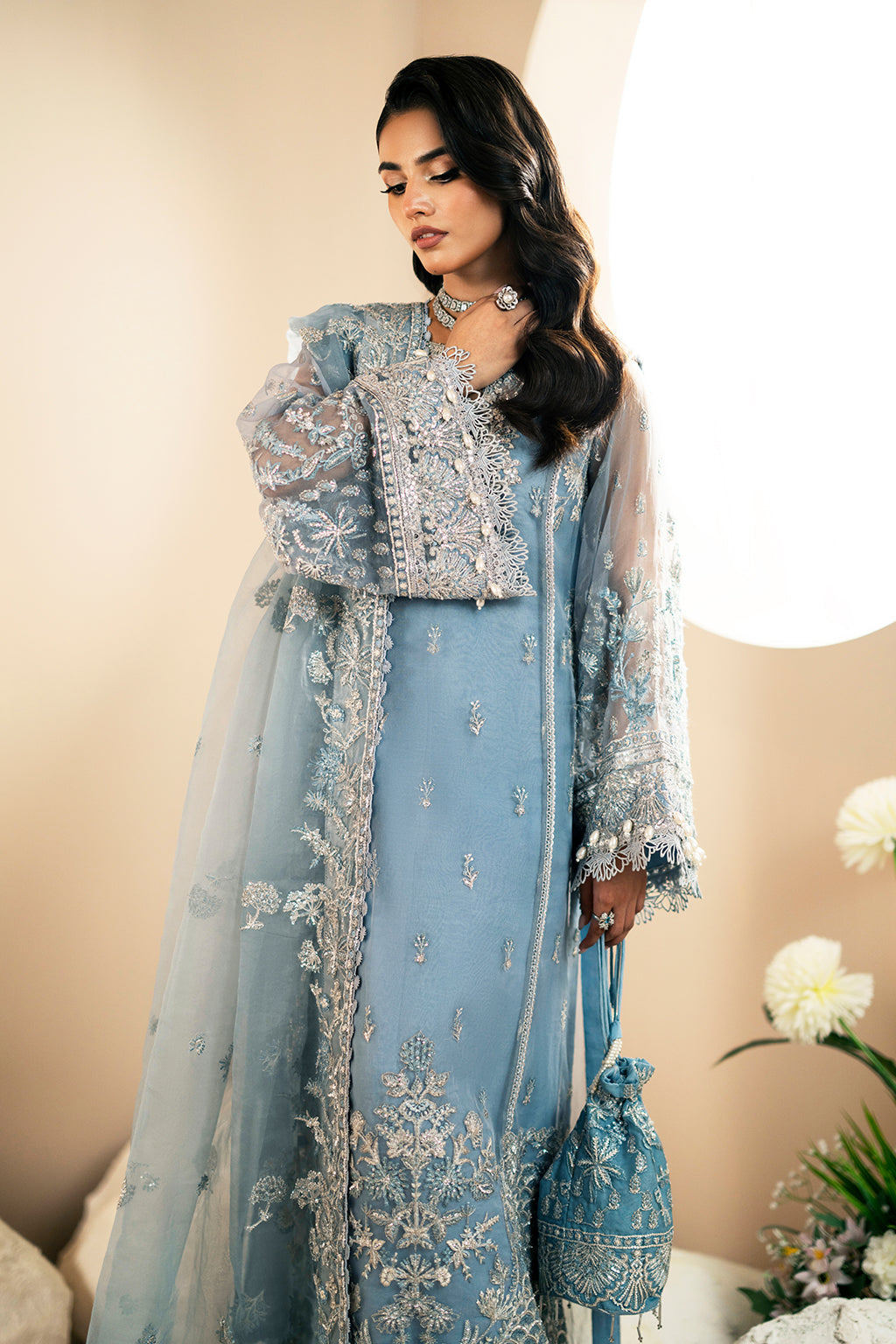 AJR Couture | Festive Formals 24 | Lotus by Designer AJR Couture - House of Maryam - Pakistani Designer Ethnic Wear in {{ shop.shopifyCountryName }}