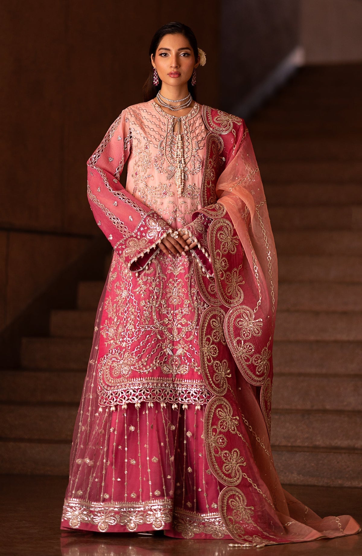 Emaan Adeel | Casabella Wedding Formals | AUSET -  Emaan Adeel Ladies Clothes - Original Designer Dress - House of Maryam