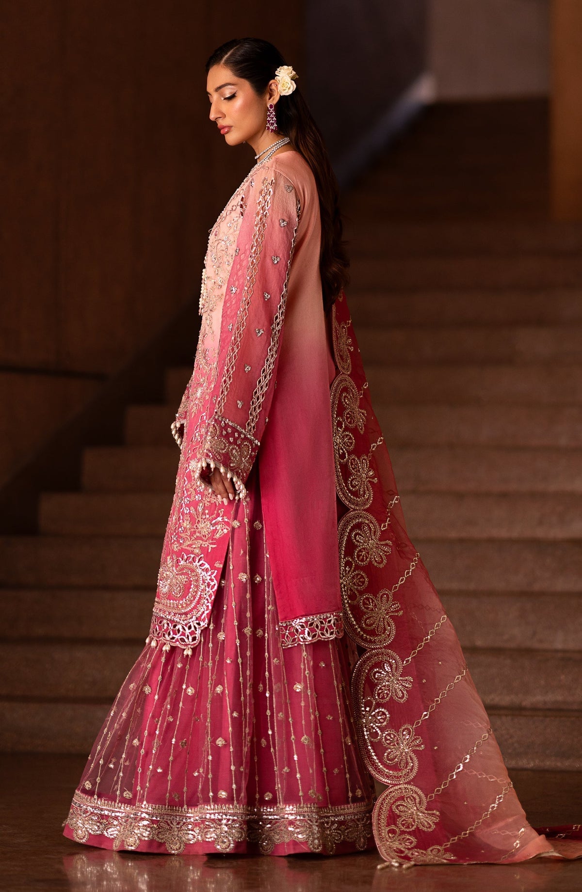Emaan Adeel | Casabella Wedding Formals | AUSET -  Emaan Adeel Ladies Clothes - Original Designer Dress - House of Maryam