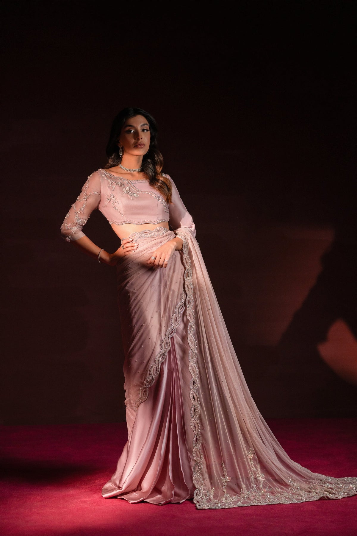 Ayesha and Usman | Celestial Night | Frida -  Ayesha and Usman Ladies Clothes - Original Designer Dress - House of Maryam