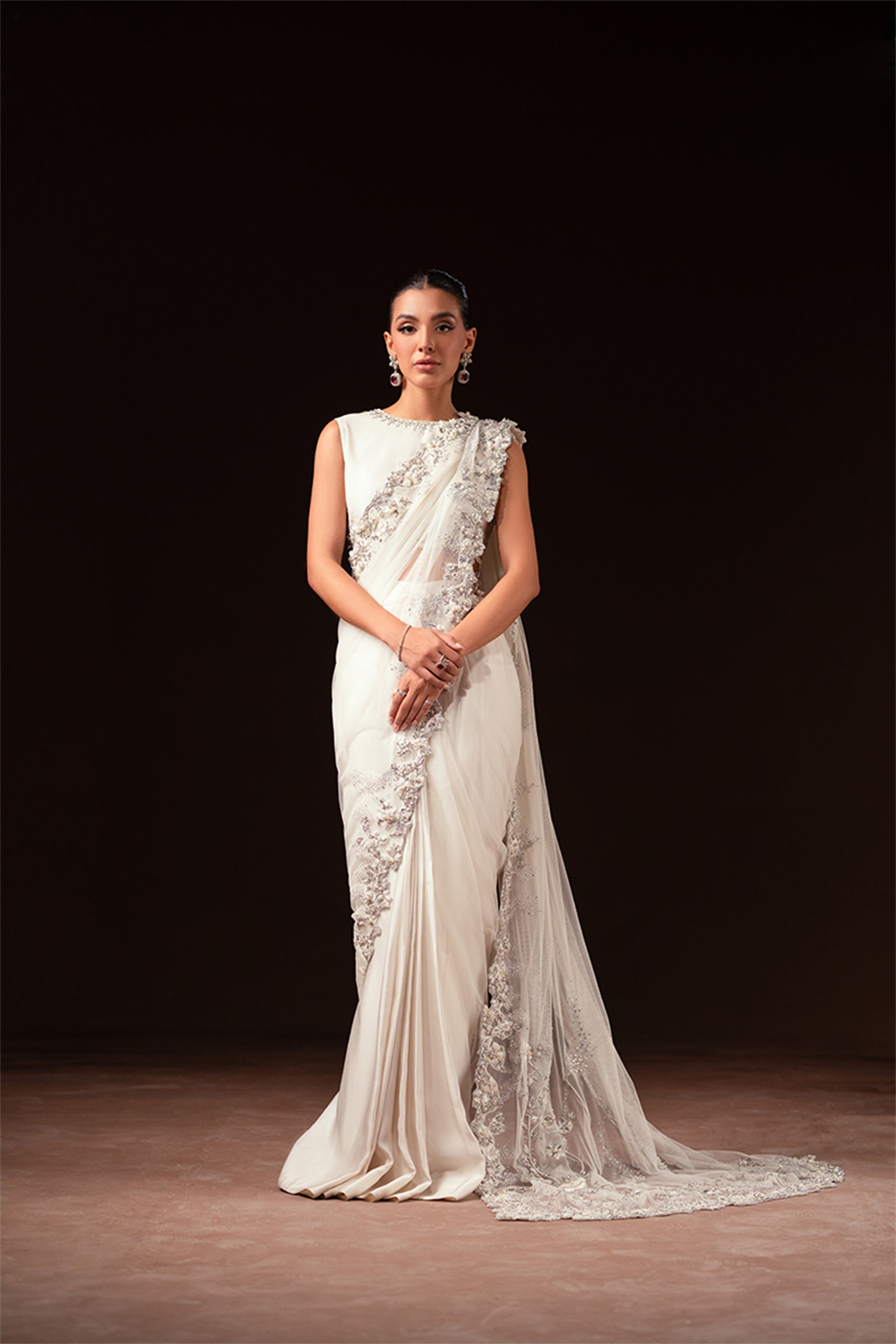Ayesha and Usman | Celestial Night | Ivory -  Ayesha and Usman Ladies Clothes -  House of Maryam