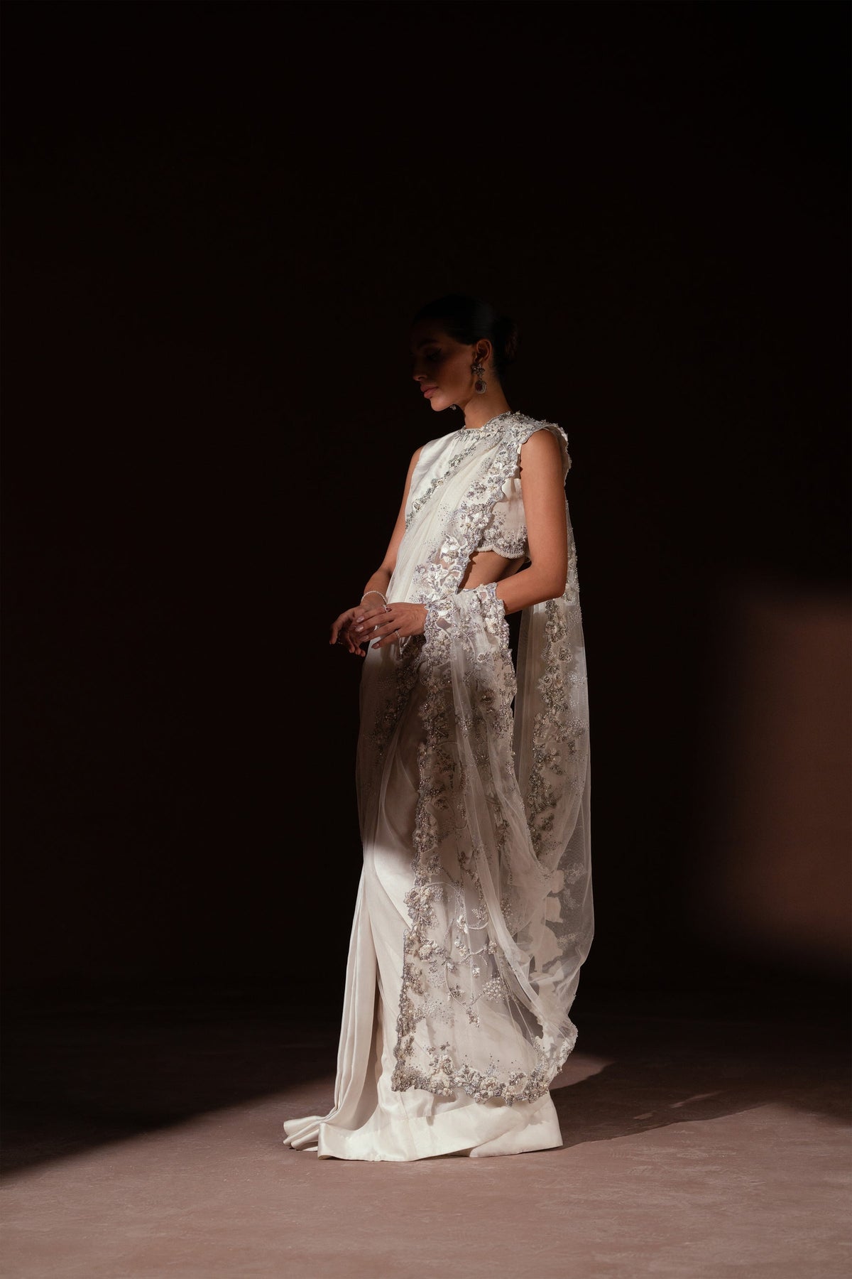 Ayesha and Usman | Celestial Night | Ivory -  Ayesha and Usman Ladies Clothes - Original Designer Dress - House of Maryam