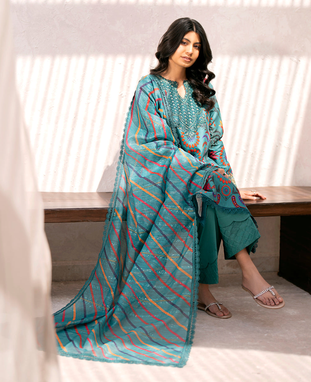 Xenia Formals | Summer Soiree Lawn | SORSO -  Xenia Formals Casuals - Original Designer Dress - House of Maryam