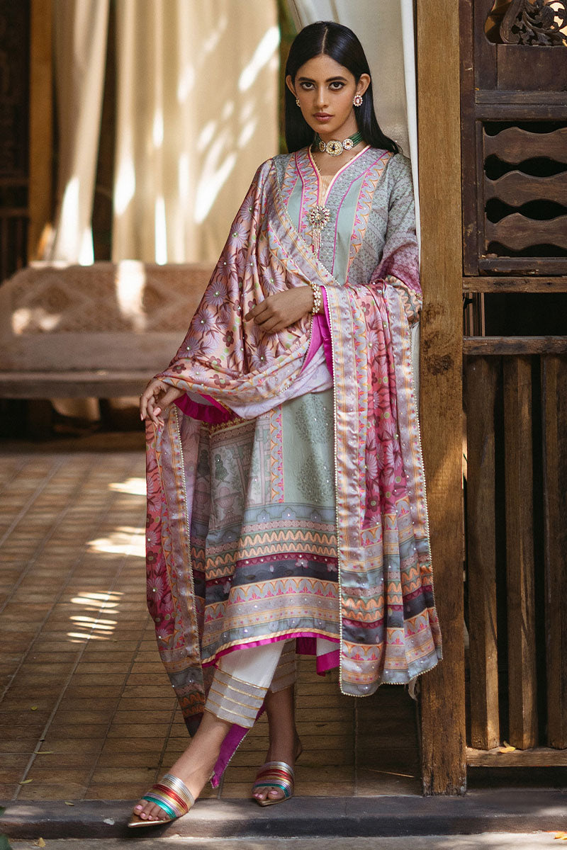 Mushq | Nirvana Silk Edit | Taffy by Designer Mushq - House of Maryam - Pakistani Designer Ethnic Wear in {{ shop.shopifyCountryName }}