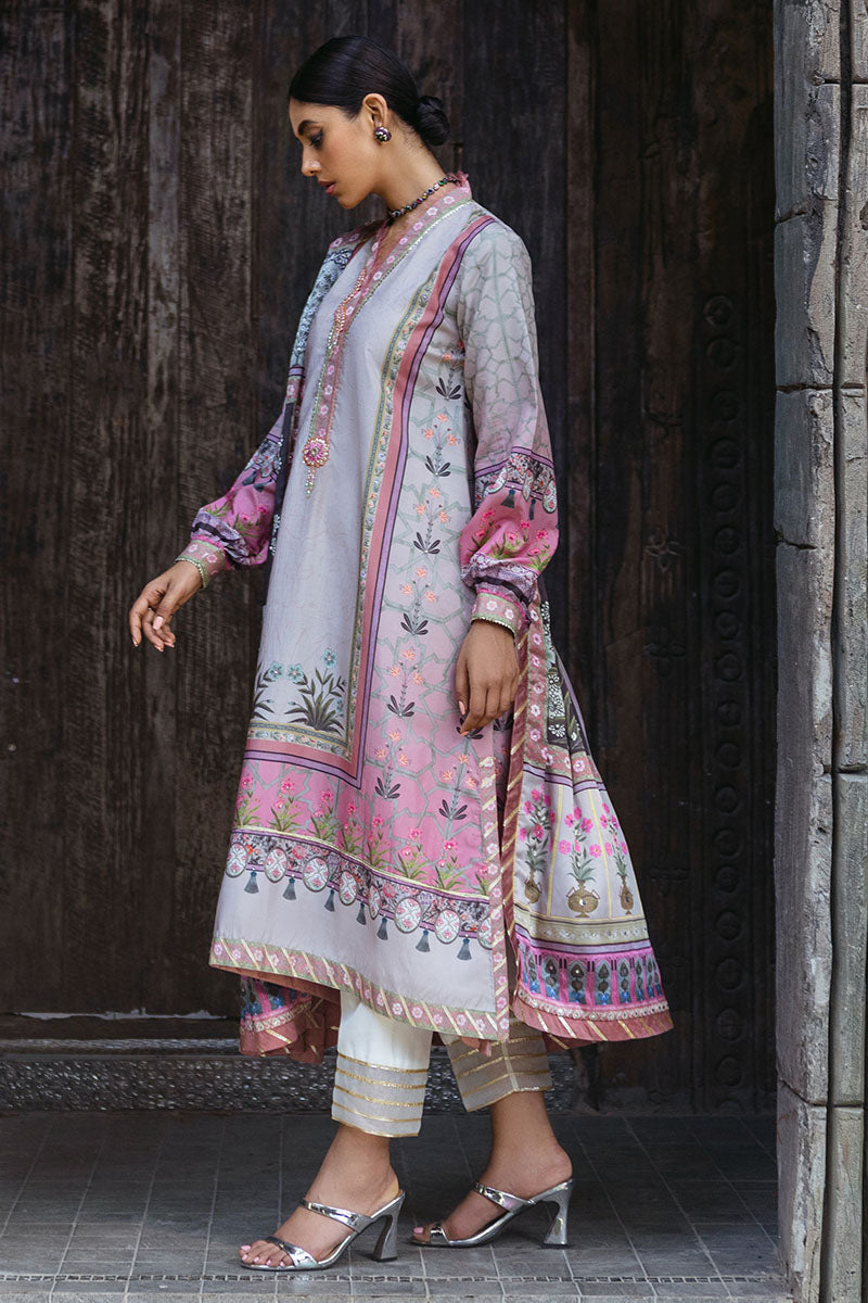 Mushq | Nirvana Silk Edit |  Pewter -  Mushq Ladies Clothes - Original Designer Dress - House of Maryam