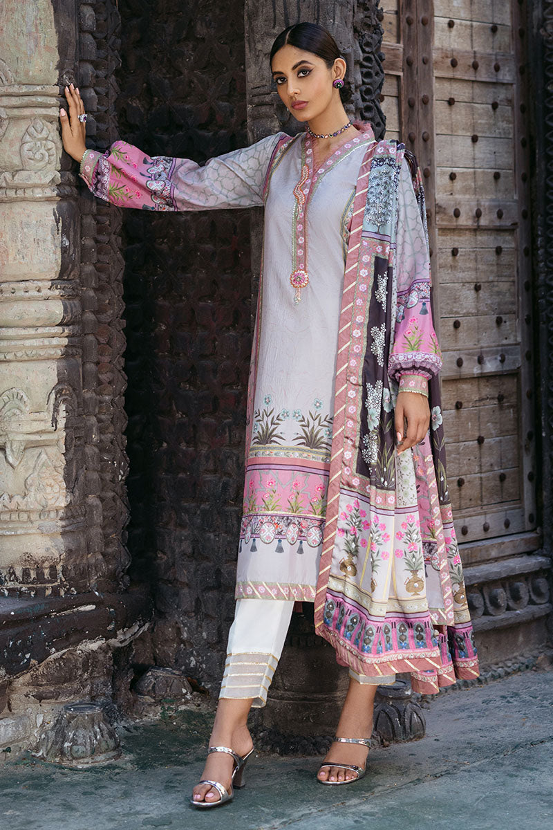 Mushq | Nirvana Silk Edit |  Pewter -  Mushq Ladies Clothes - Original Designer Dress - House of Maryam