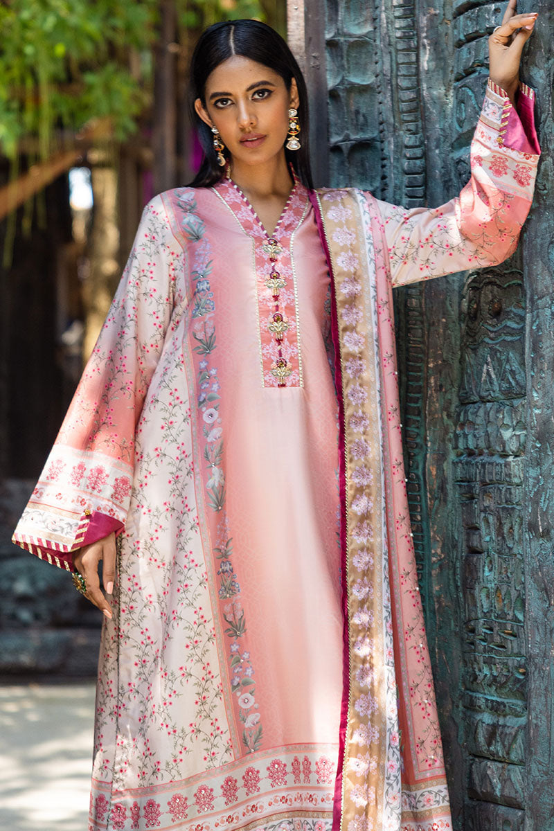 Mushq | Nirvana Silk Edit | Roseate by Designer Mushq - House of Maryam - Pakistani Designer Ethnic Wear in {{ shop.shopifyCountryName }}