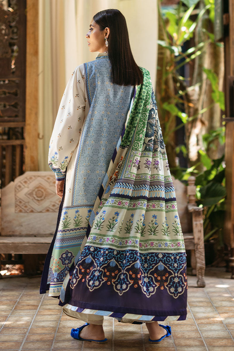 Mushq | Nirvana Silk Edit | Azure by Designer Mushq - House of Maryam - Pakistani Designer Ethnic Wear in {{ shop.shopifyCountryName }}