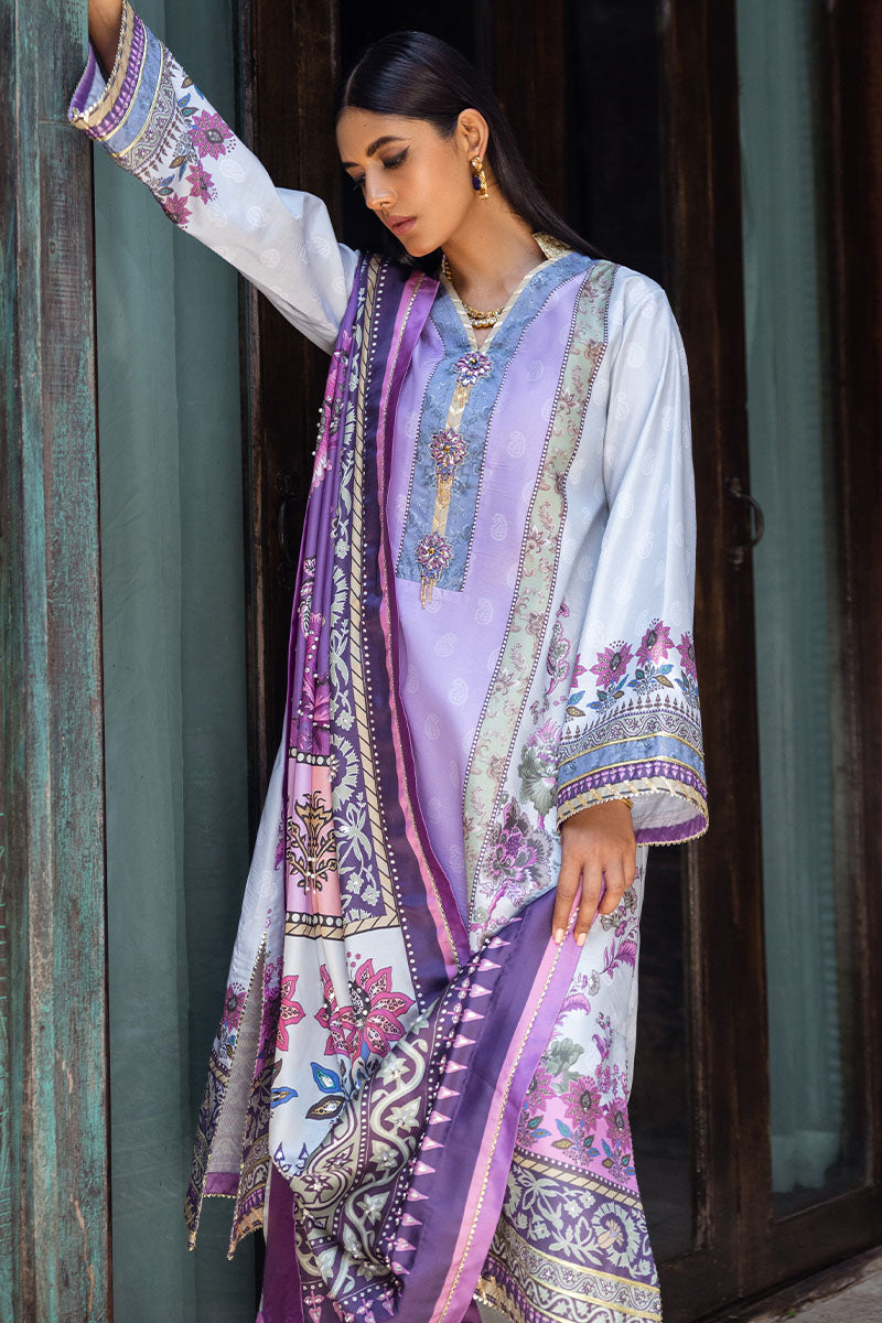 Mushq | Nirvana Silk Edit | Viola by Designer Mushq - House of Maryam - Pakistani Designer Ethnic Wear in {{ shop.shopifyCountryName }}