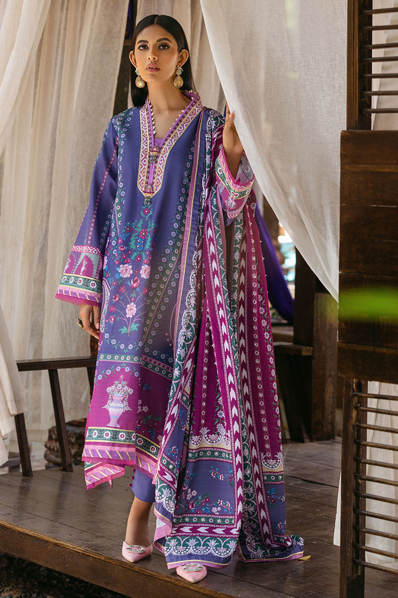 Mushq | Nirvana Silk Edit |  Indigo -  Mushq Ladies Clothes - Original Designer Dress - House of Maryam