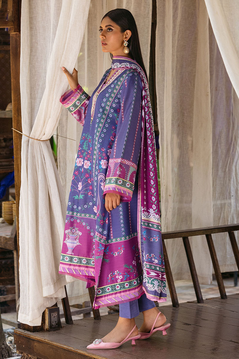 Mushq | Nirvana Silk Edit |  Indigo -  Mushq Ladies Clothes - Original Designer Dress - House of Maryam