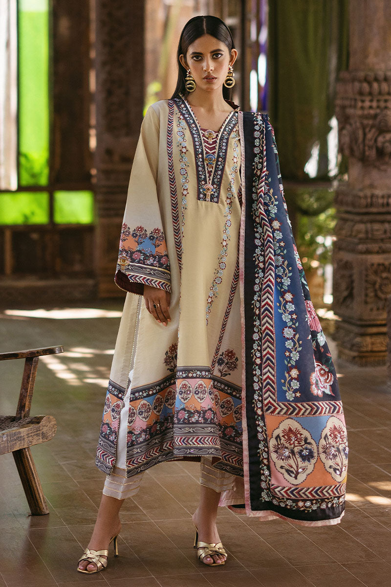 Mushq | Nirvana Silk Edit | Taupe by Designer Mushq - House of Maryam - Pakistani Designer Ethnic Wear in {{ shop.shopifyCountryName }}