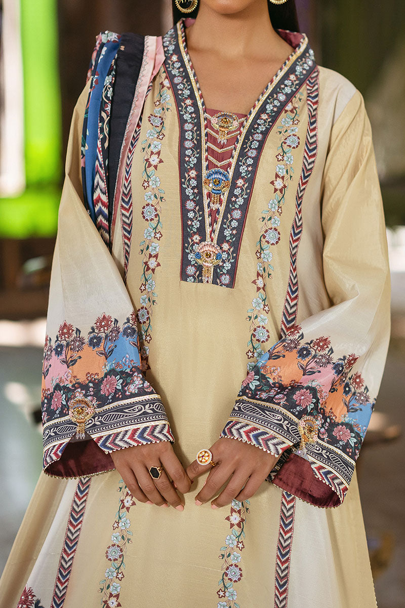 Mushq | Nirvana Silk Edit |  Taupe -  Mushq Ladies Clothes - Original Designer Dress - House of Maryam