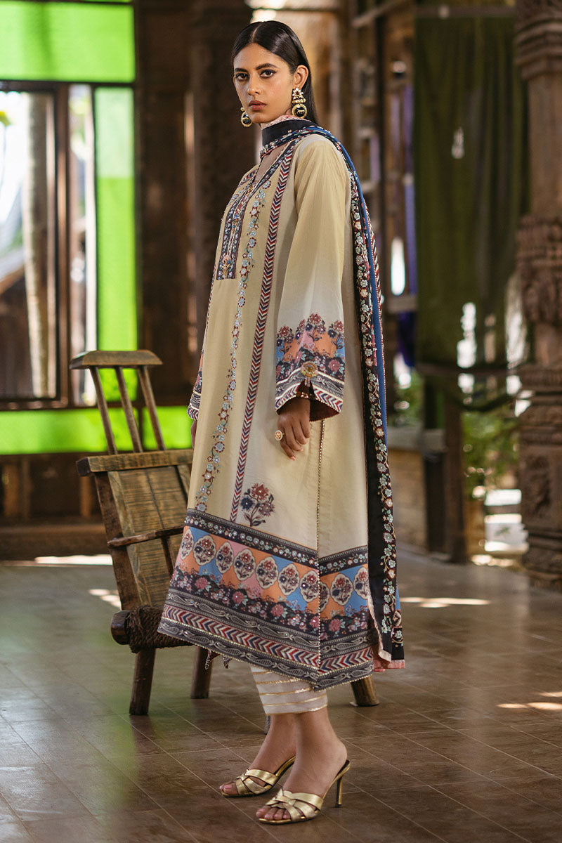 Mushq | Nirvana Silk Edit |  Taupe -  Mushq Ladies Clothes - Original Designer Dress - House of Maryam