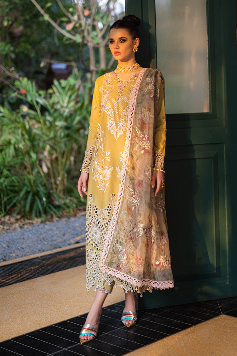 Mushq | Orient Express Luxury Lawn | DELICE -  Mushq Luxury - Original Designer Dress - House of Maryam