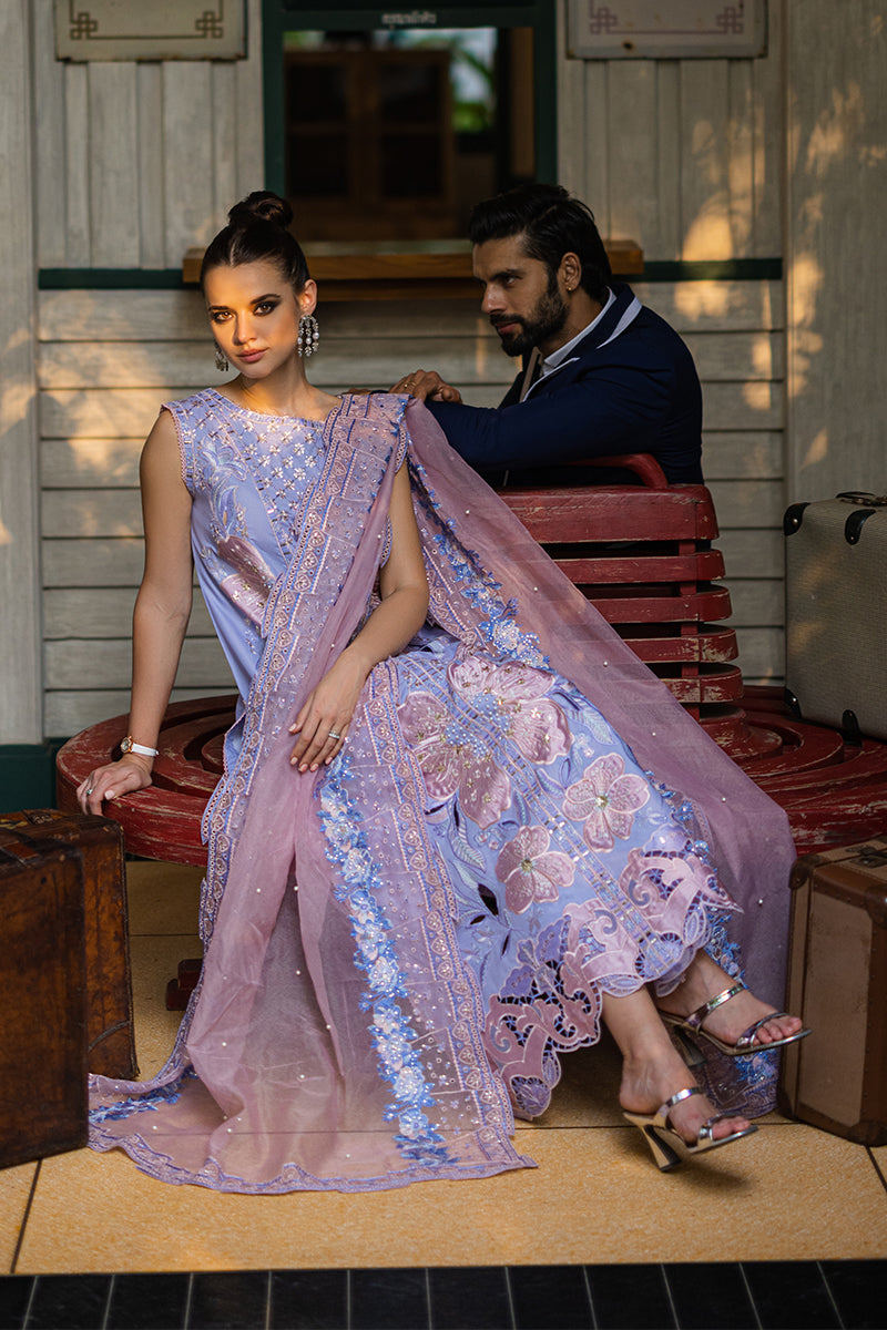 Mushq | Orient Express Luxury Lawn | SOLEIL by Designer Mushq - House of Maryam - Pakistani Designer Ethnic Wear in {{ shop.shopifyCountryName }}