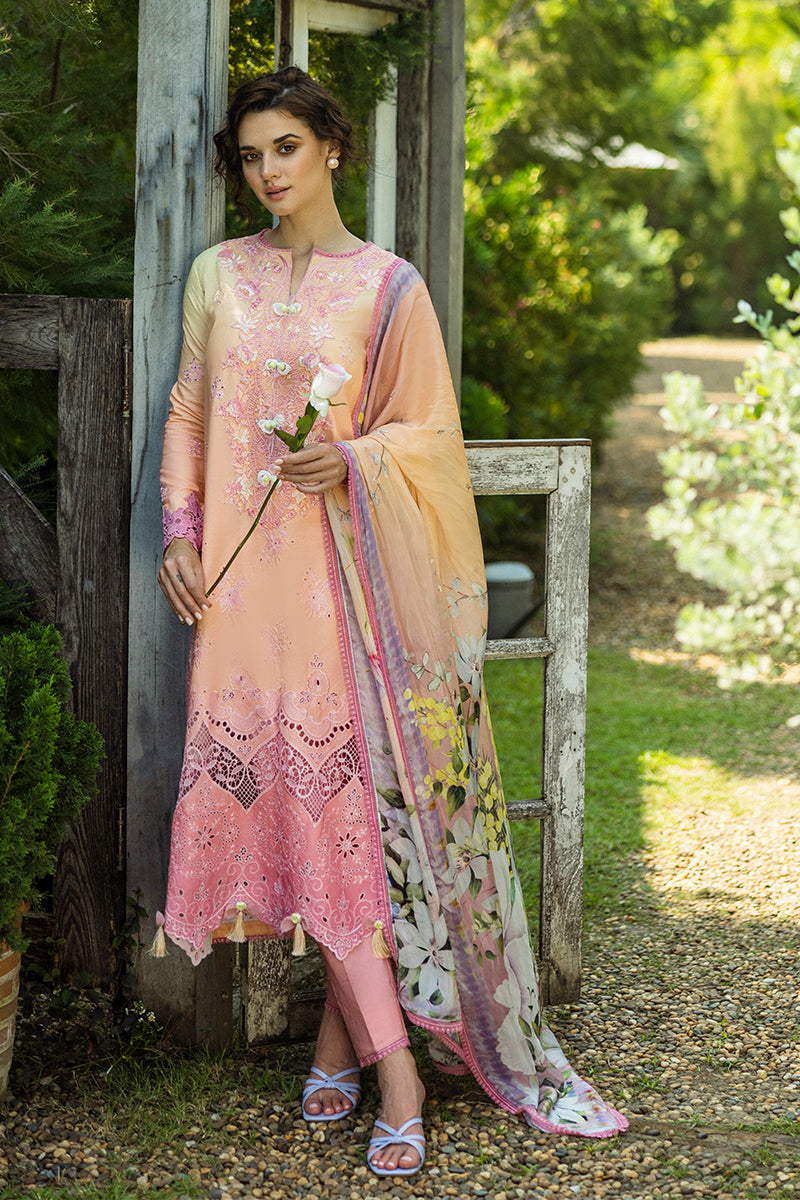 Mushq | Solace Ombre Chikankari | Risate -  Mushq Ladies Clothes - Original Designer Dress - House of Maryam
