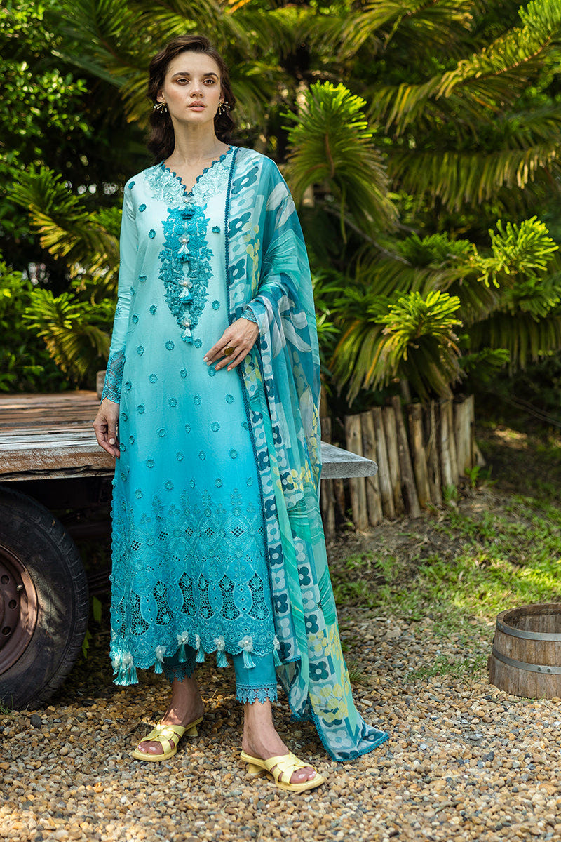 Mushq | Solace Ombre Chikankari | Amore -  Mushq Ladies Clothes - Original Designer Dress - House of Maryam