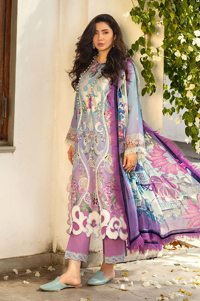 Mushq | Manaram Luxury Lawn 25 | Whispering Melody -  Mushq Ladies Clothes - Original Designer Dress - House of Maryam