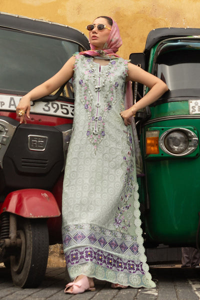 Mushq | Manaram Luxury Lawn 25 | Beaming Drift -  Mushq Ladies Clothes - Original Designer Dress - House of Maryam