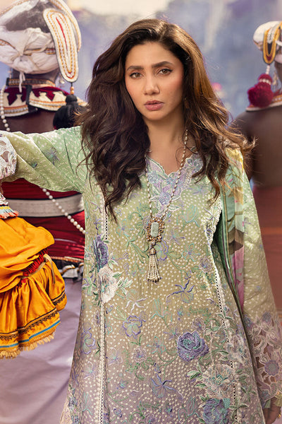 Mushq | Manaram Luxury Lawn 25 | Glittering Grace -  Mushq Ladies Clothes - Original Designer Dress - House of Maryam