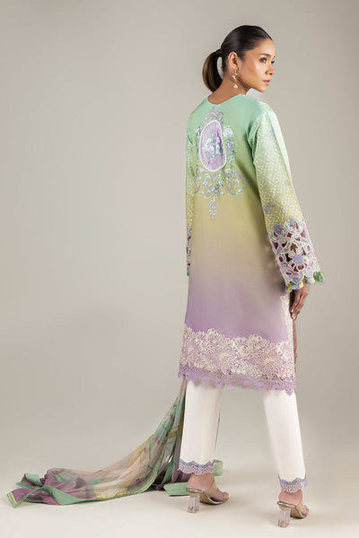 Mushq | Manaram Luxury Lawn 25 | Glittering Grace -  Mushq Ladies Clothes - Original Designer Dress - House of Maryam