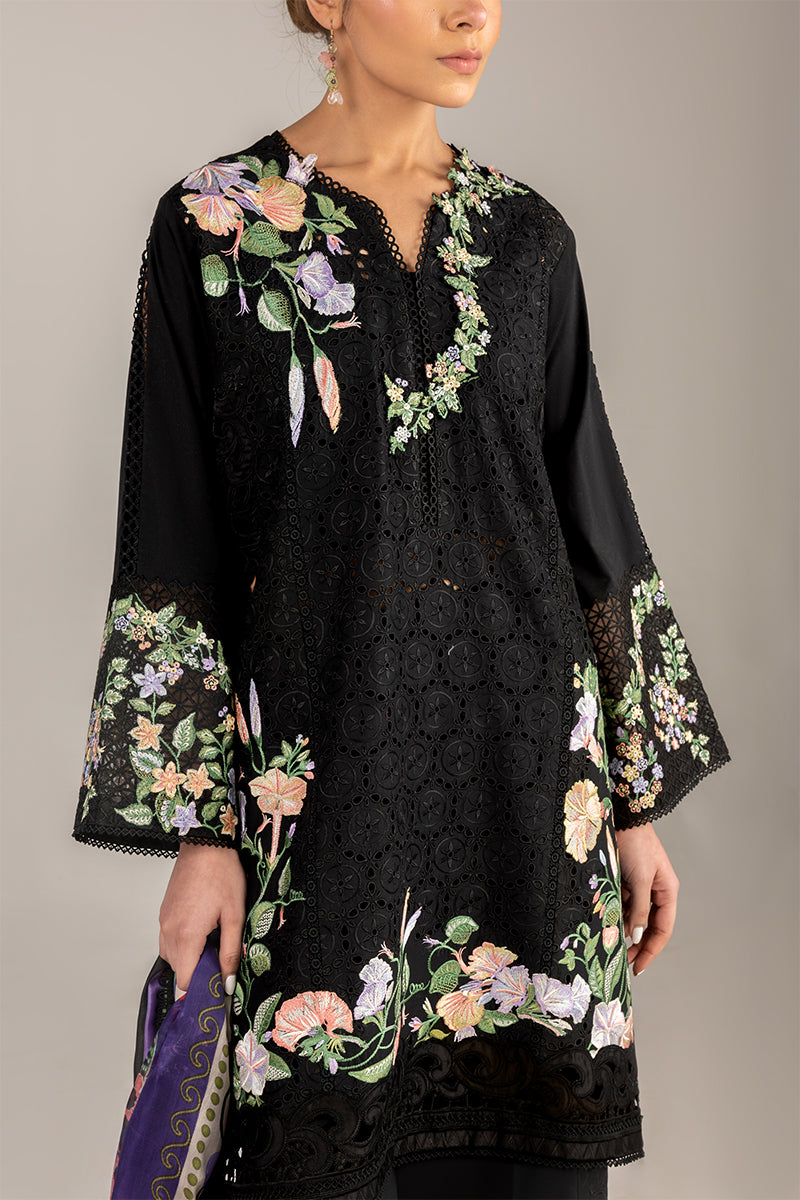 Mushq | Manaram Luxury Lawn 25 | Dazzling Glimmer -  Mushq Ladies Clothes - Original Designer Dress - House of Maryam