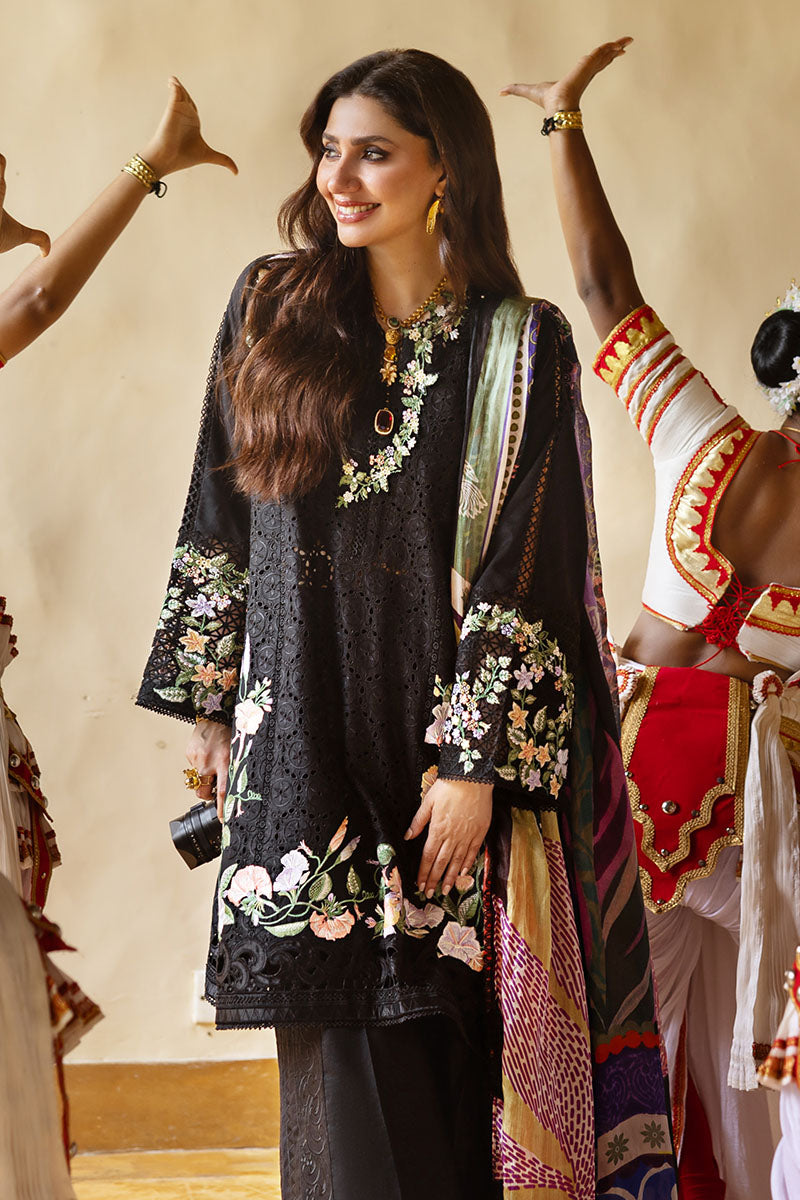 Mushq | Manaram Luxury Lawn 25 | Dazzling Glimmer -  Mushq Ladies Clothes - Original Designer Dress - House of Maryam